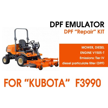 Emulator DPF Kubota F3990