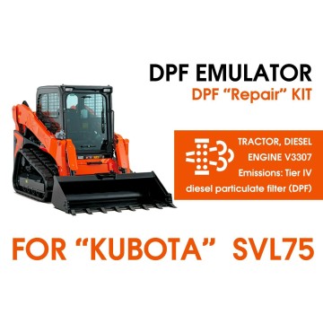 Emulator DPF Kubota SVL75