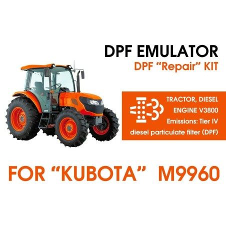 Emulator DPF Kubota M9960