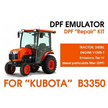 Emulator DPF Kubota B3350