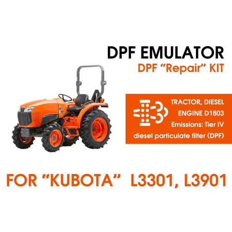 Emulator DPF Kubota L3301, L3901